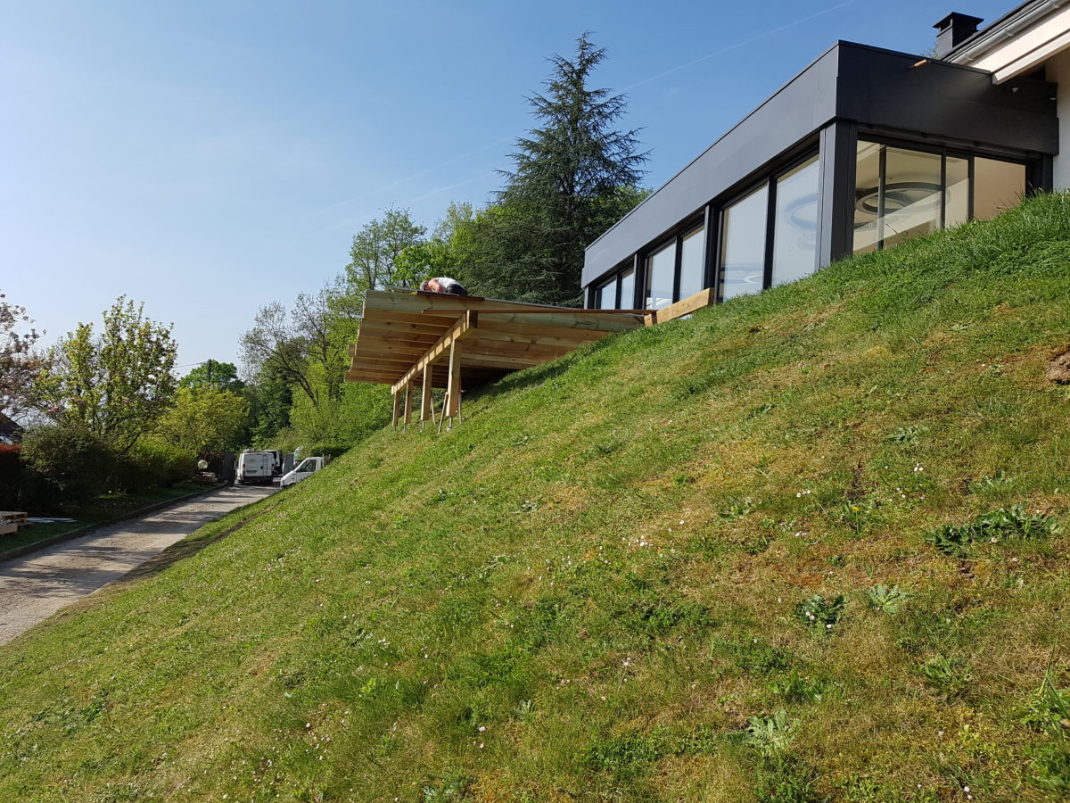 Terrasse avec vue sur le Lac du Bourget-