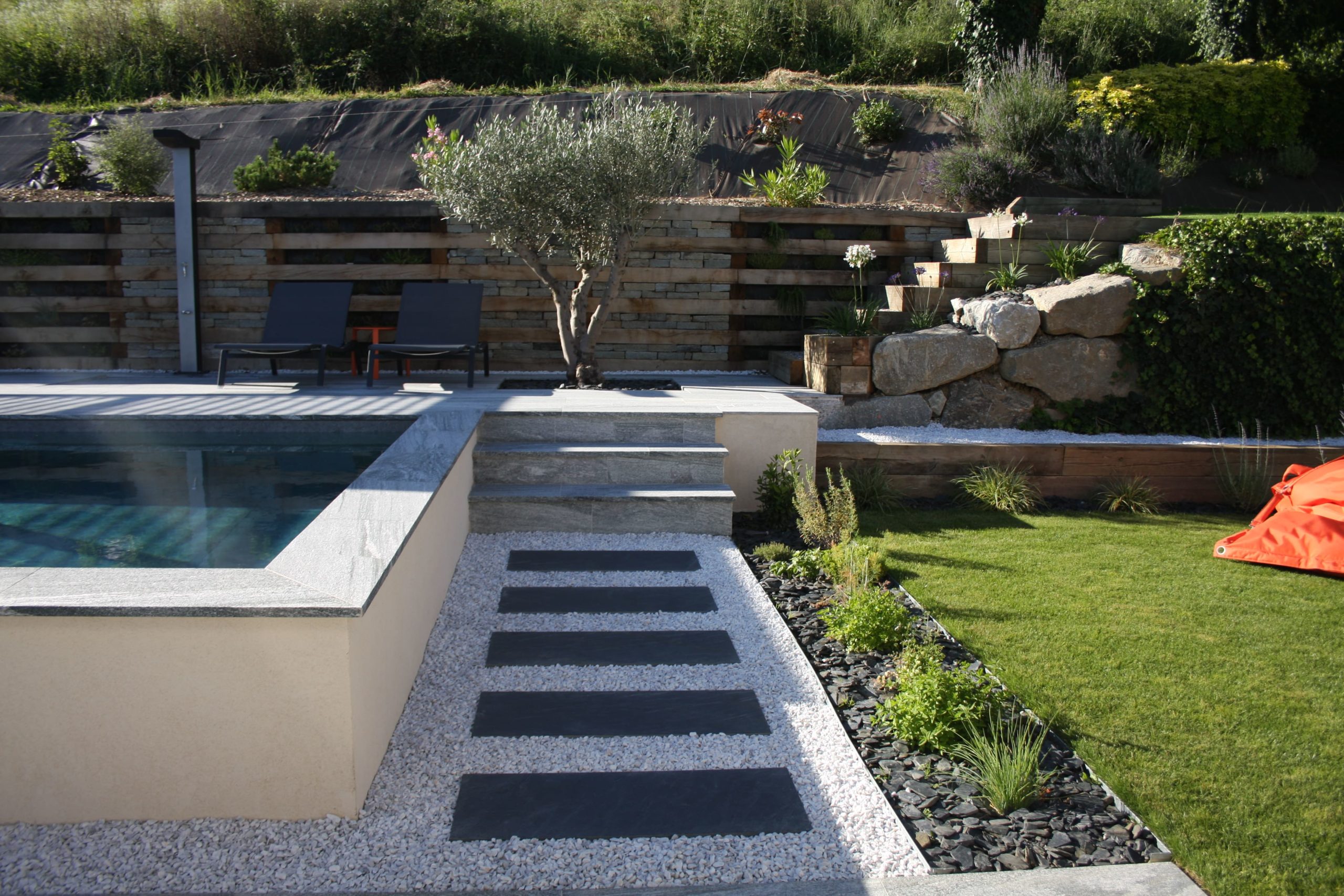 Vue d’en Haut, Piscine et Spa-