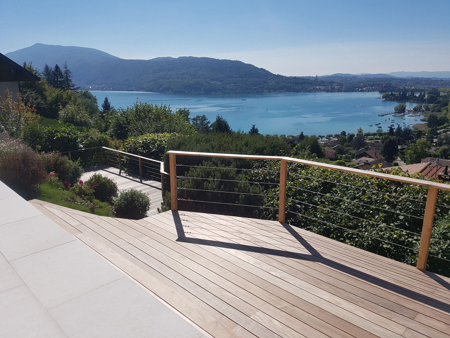 Jardin entre Lac et Nuage-