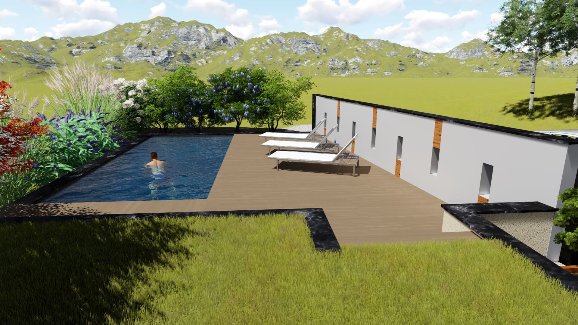 Cacher sa piscine-