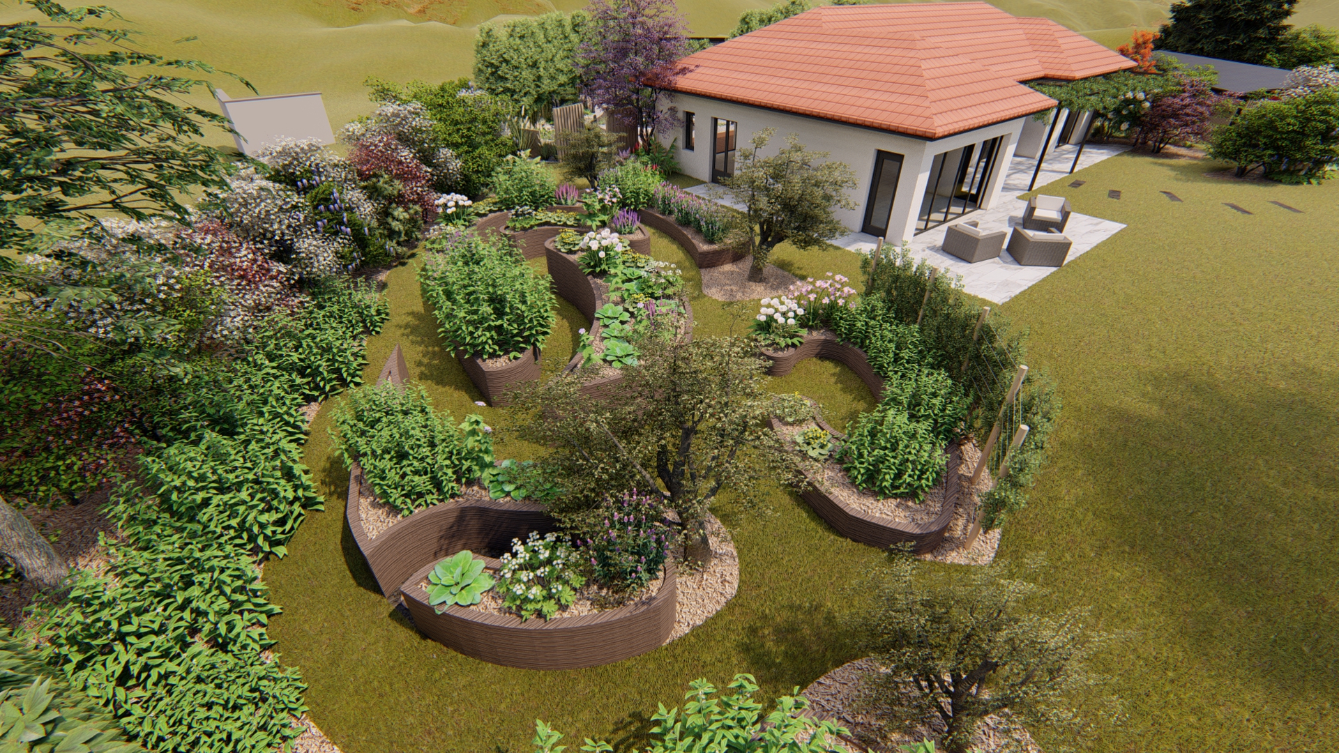 Architecte paysagiste Mercury - Atelier OLEA