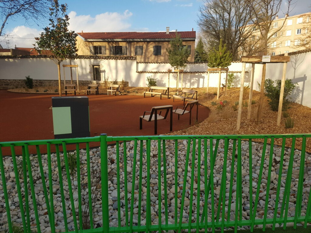Aménagement extérieur Grenoble - Atelier OLEA