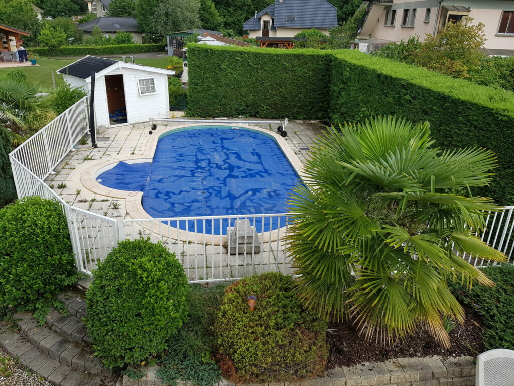 Piscine à débordement Chambéry - Atelier OLEA