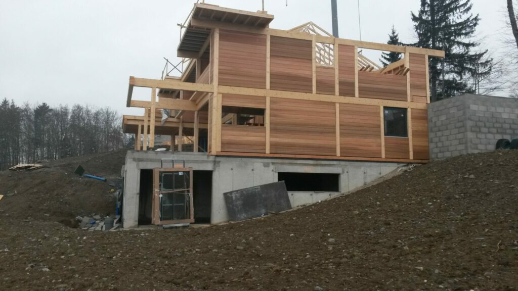 Piscine à débordement Annecy - Atelier OLEA