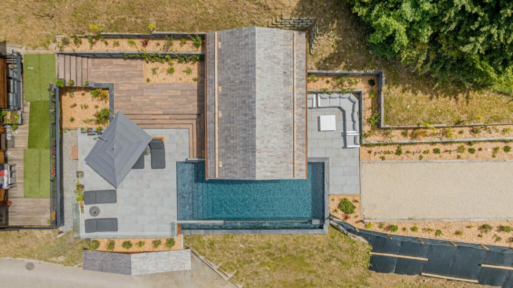 Aménagement jardin extérieur Annecy - Atelier OLEA