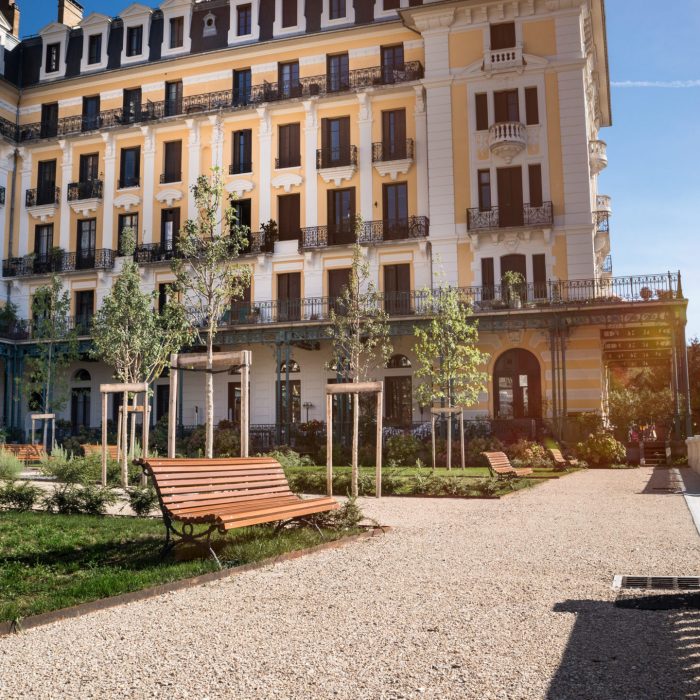Photo d'ensemble du jardin