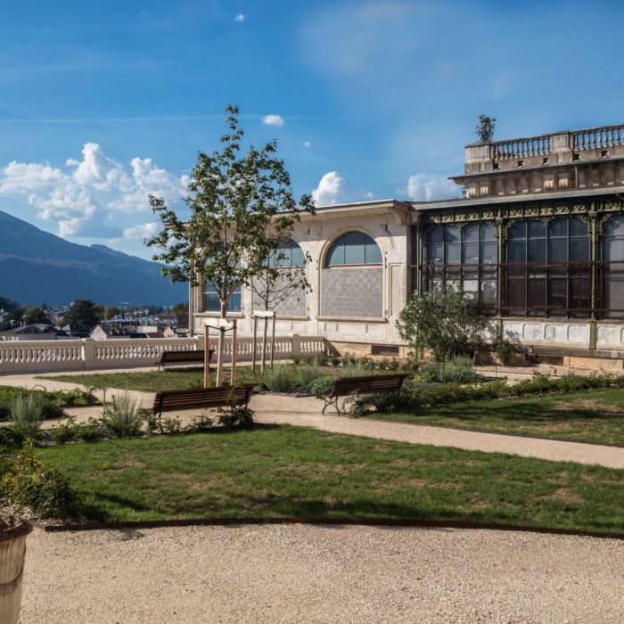 Photo d'ensemble du jardin