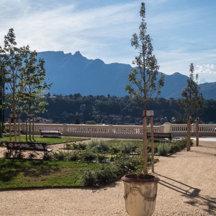 Photo d'ensemble du jardin